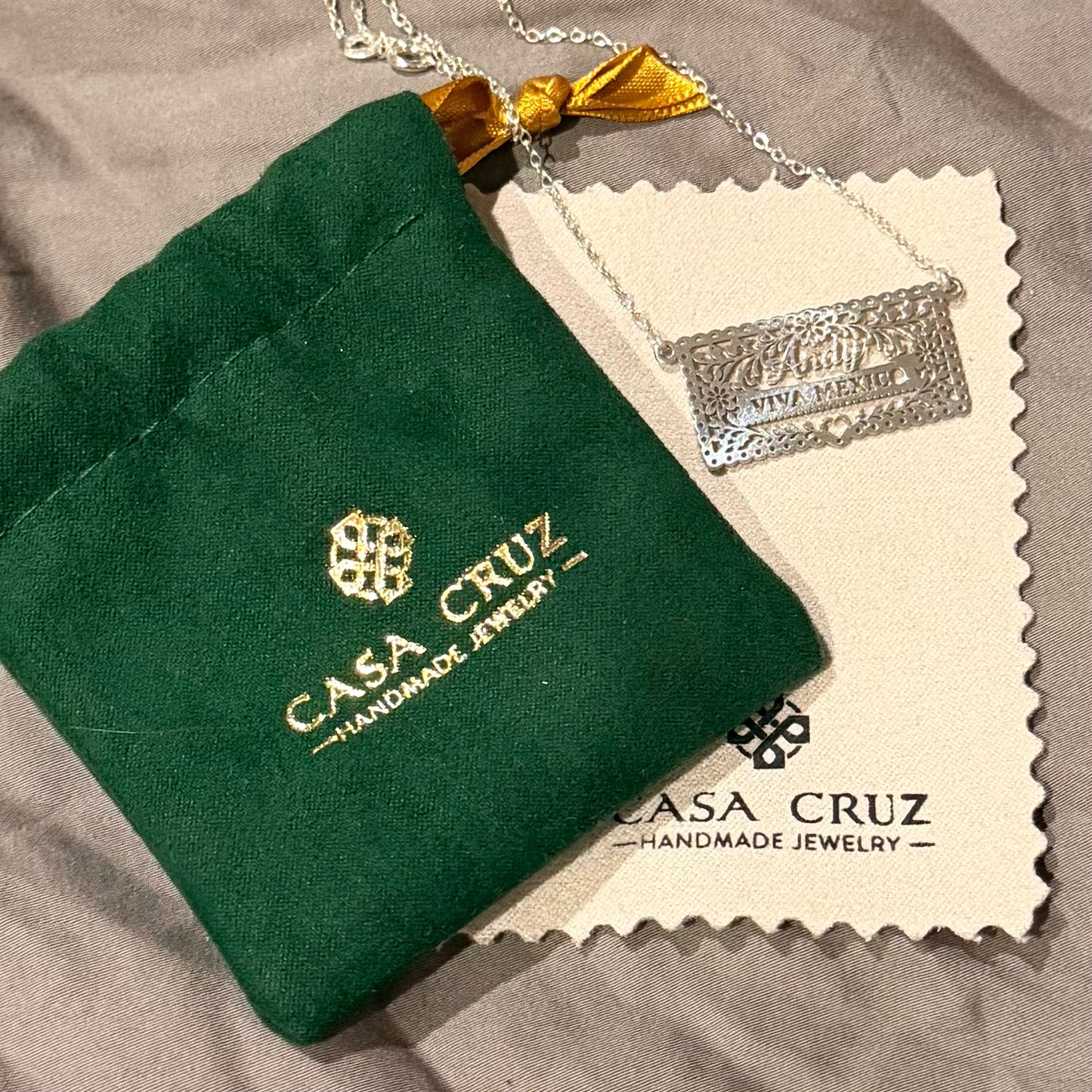 Dije Viva México personalizado